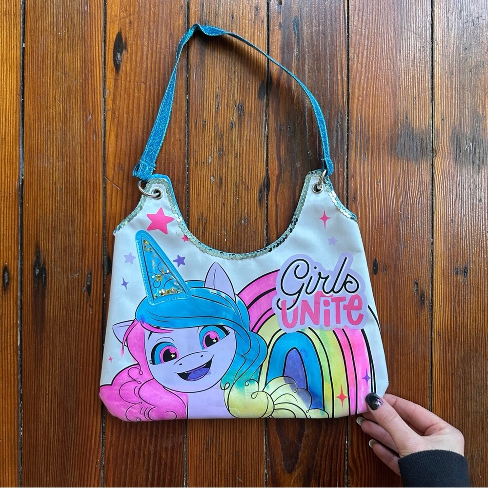 Hasbro My Little Pony Girls Unite colorful shoulder bag